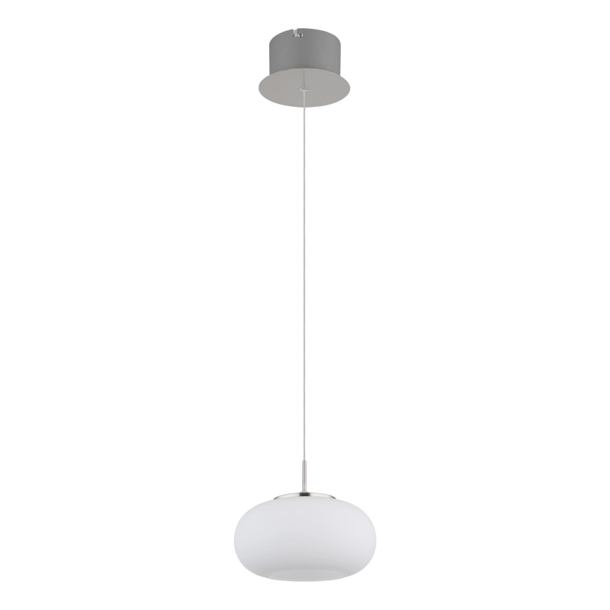 Globo - LED Lestenec na vrvici LED/6W/230V bela