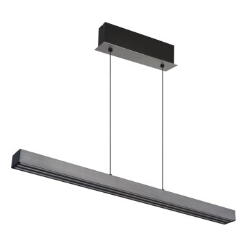 Globo - LED lestenec na vrvici z zatemnitvijo na dotik LED/39W/230V 2700/4000/6000K siva