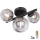 Globo - LED Lestenec RIHA 3xG9/3,5W/230V