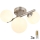 Globo - LED Lestenec RIHA 3xG9/3,5W/230V mat krom