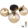 Globo - LED Lestenec RIHA 3xG9/3,5W/230V medenina