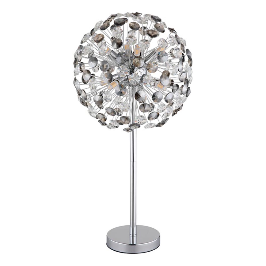 Globo - LED Namizna svetilka 8xG9/3,5W/230V sijajni krom