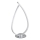 Globo - LED namizna svetilka LED/6W/230V srebrna