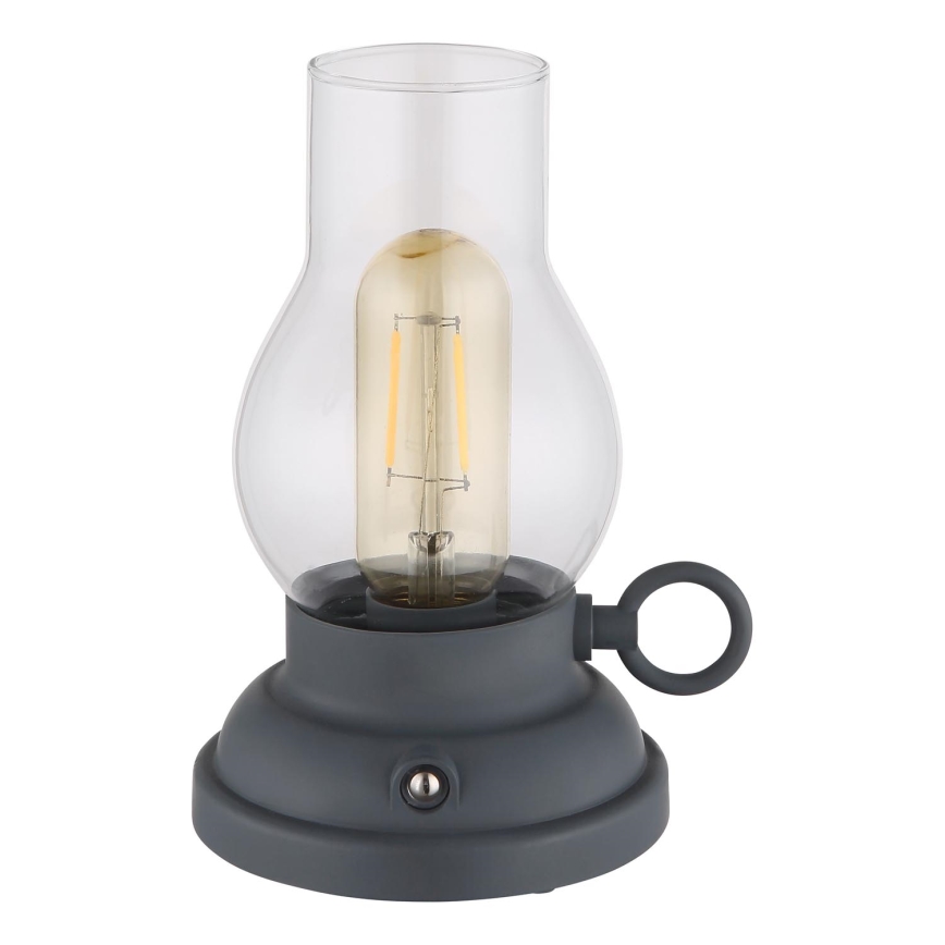 Globo - LED nastavljiva polnilna namizna svetilka na dotik LED/1W/3,7V 1200 mAh antracit