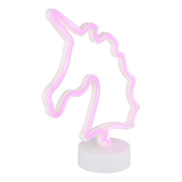 Globo - LED Neonska miza dekoracija LED/2W/3xAA samorog