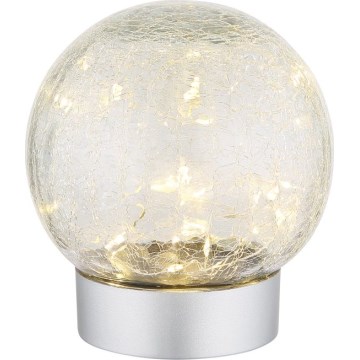 Globo - LED Okrasna polnilna namizna svetilka 25xLED/0,06W/5V 600 mAh IP44