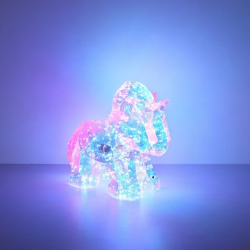 Globo - LED polnilna namizna dekoracija z nastavljivo svetlostjo LED/4W/5V 1800 mAh enorog