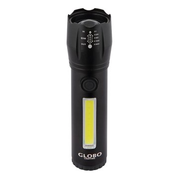 Globo - LED polnilna svetilka LED/3W/5V + COB/3W 5500K 1200 mAh