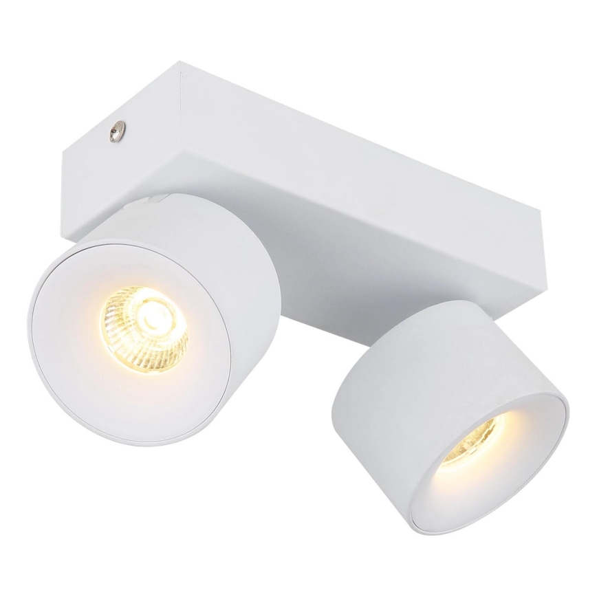 Globo - LED Reflektor 2xLED/6W/230V bela