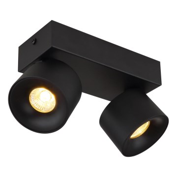 Globo - LED Reflektor 2xLED/6W/230V črna