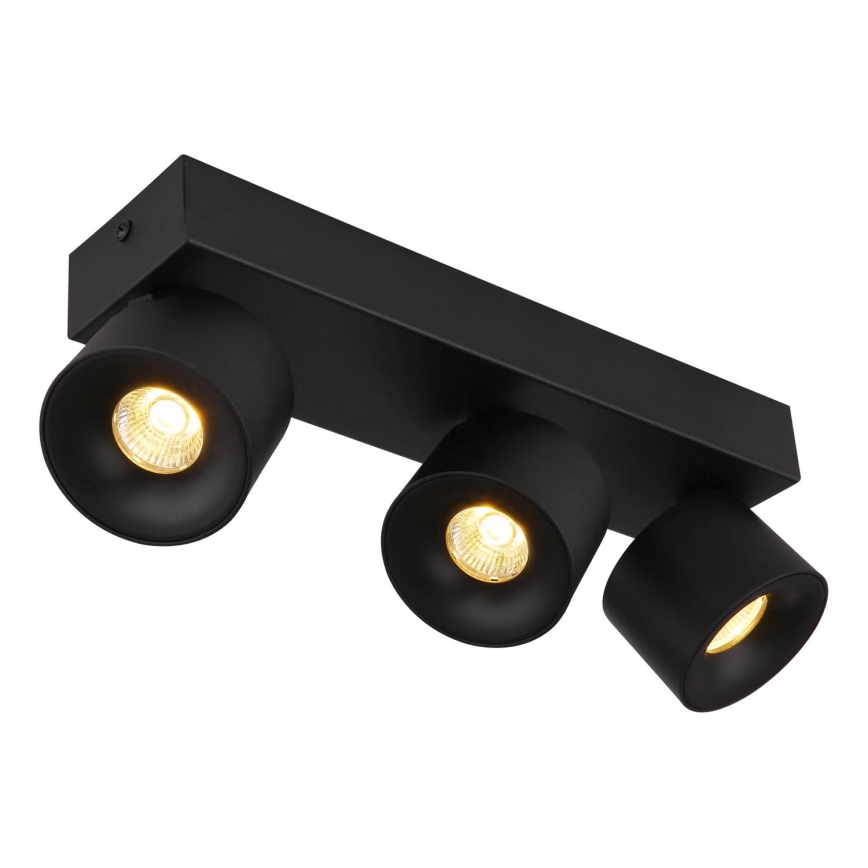 Globo - LED Reflektor 3xLED/6W/230V črna