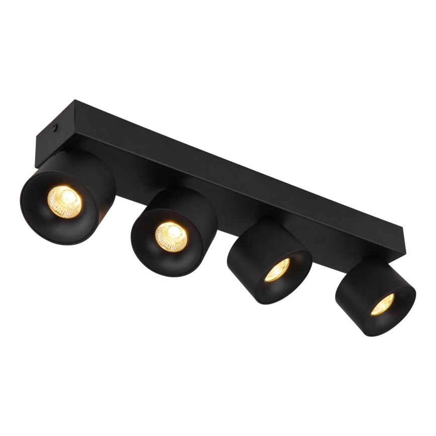 Globo - LED Reflektor 4xLED/6W/230V črna