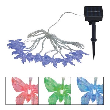 Globo - LED RGB Dekorativna veriga 10xLED/0,06W/3,2V 470 cm IP44
