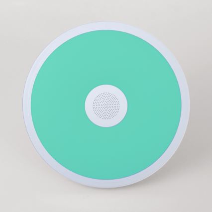 Globo - LED RGBW Zatemnitvena kopalniška svetilka z zvočnikom LED/18W/230V 3000-6500K IP44 + Daljinski upravljalnik