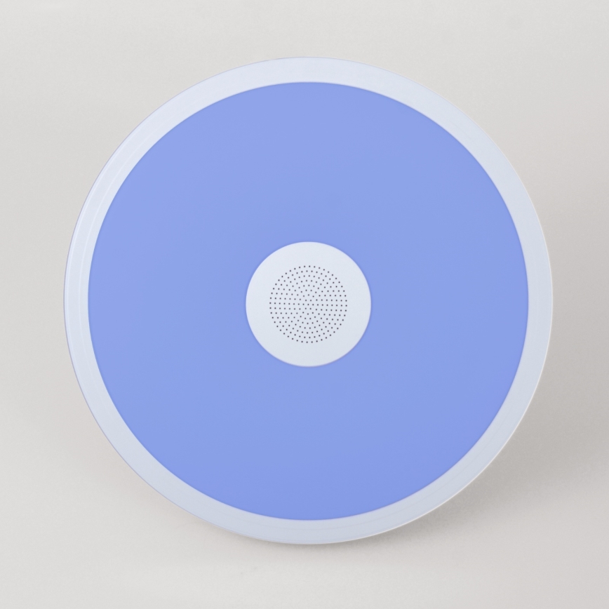 Globo - LED RGBW Zatemnitvena kopalniška svetilka z zvočnikom LED/18W/230V 3000-6500K IP44 + Daljinski upravljalnik