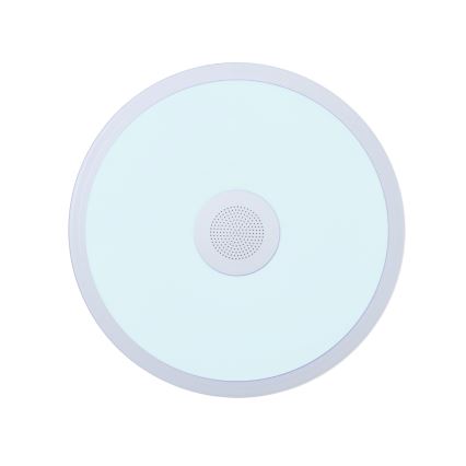 Globo - LED RGBW Zatemnitvena kopalniška svetilka z zvočnikom LED/18W/230V 3000-6500K IP44 + Daljinski upravljalnik