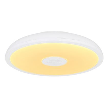 Globo - LED RGBW Zatemnitvena kopalniška svetilka z zvočnikom LED/18W/230V 3000-6500K IP44 + Daljinski upravljalnik