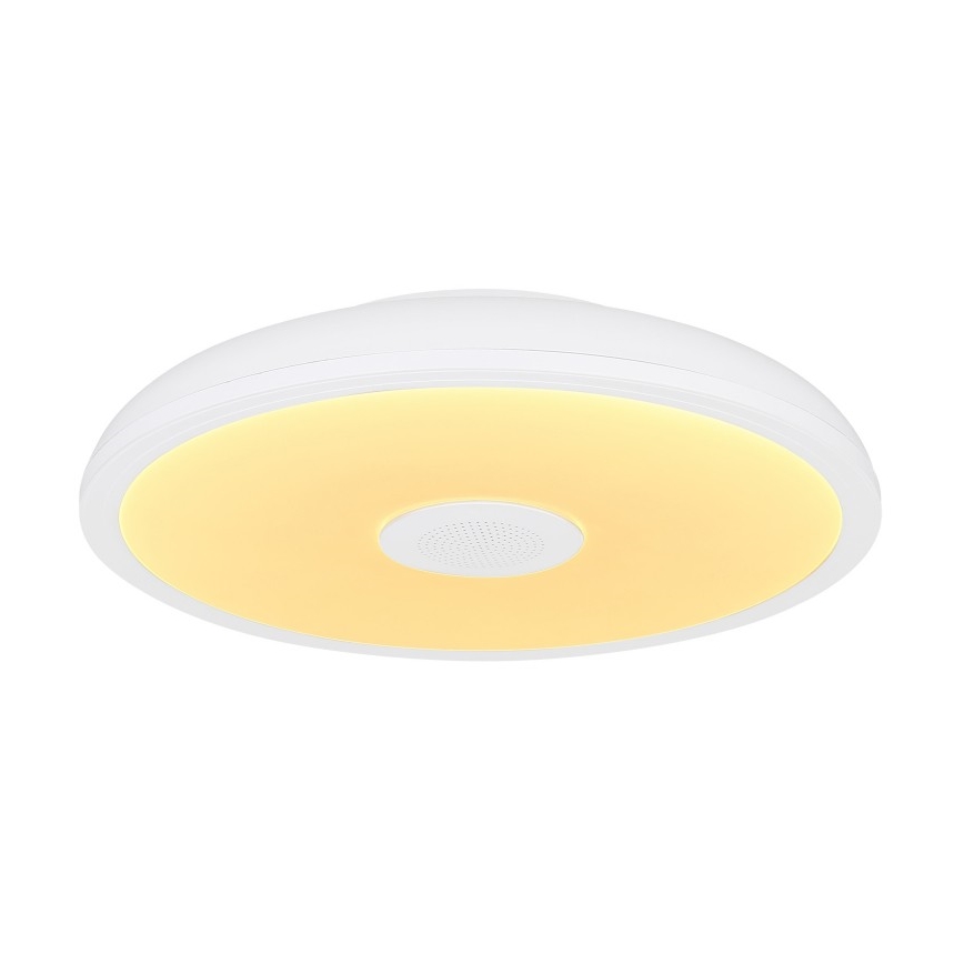 Globo - LED RGBW Zatemnitvena kopalniška svetilka z zvočnikom LED/18W/230V 3000-6500K IP44 + Daljinski upravljalnik
