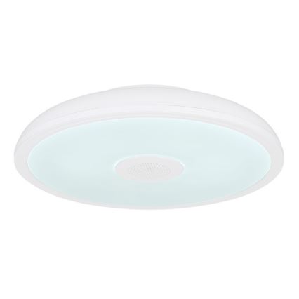 Globo - LED RGBW Zatemnitvena kopalniška svetilka z zvočnikom LED/18W/230V 3000-6500K IP44 + Daljinski upravljalnik