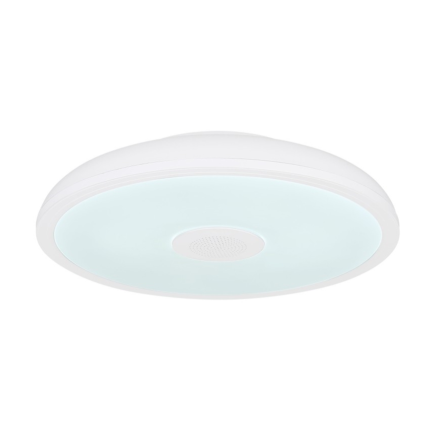 Globo - LED RGBW Zatemnitvena kopalniška svetilka z zvočnikom LED/18W/230V 3000-6500K IP44 + Daljinski upravljalnik