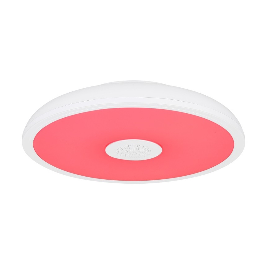 Globo - LED RGBW Zatemnitvena kopalniška svetilka z zvočnikom LED/18W/230V 3000-6500K IP44 + Daljinski upravljalnik
