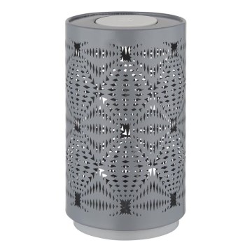 Globo - LED RGB Na dotik polnilna namizna svetilka LED/1W/5V 500 mAh siva