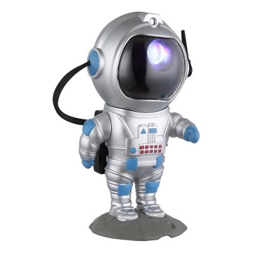 Globo - LED RGB Namizna svetilka LED/4,5W/5V astronaut srebrna