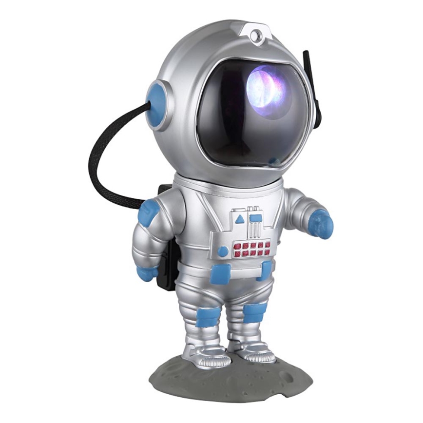 Globo - LED RGB Namizna svetilka LED/4,5W/5V astronaut srebrna