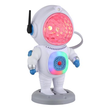 Globo - LED RGB Namizna svetilka LED/6W/5V astronaut bela
