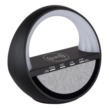 Globo - LED RGB Polnilna namizna svetilka na dotik z zvočnikom LED/3,5W/5V 1800 mAh