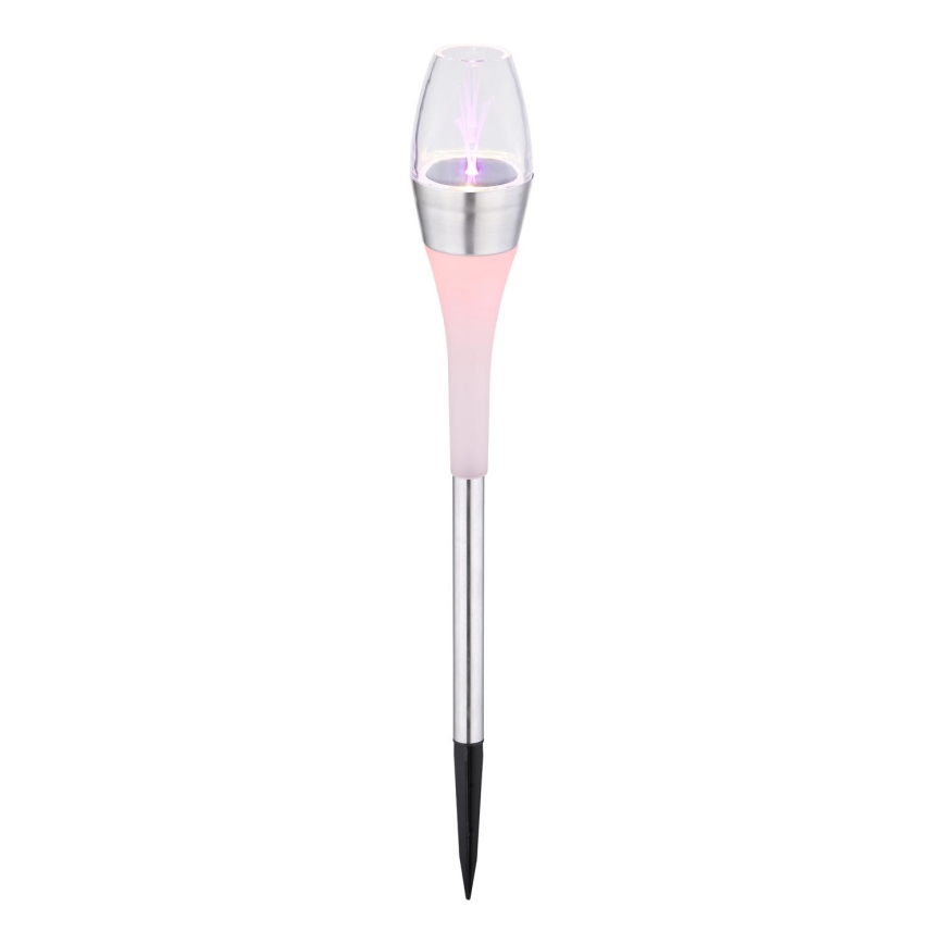 Globo - LED RGB Solarna svetilka 2xLED/0,06W/3V IP44 400 mAh