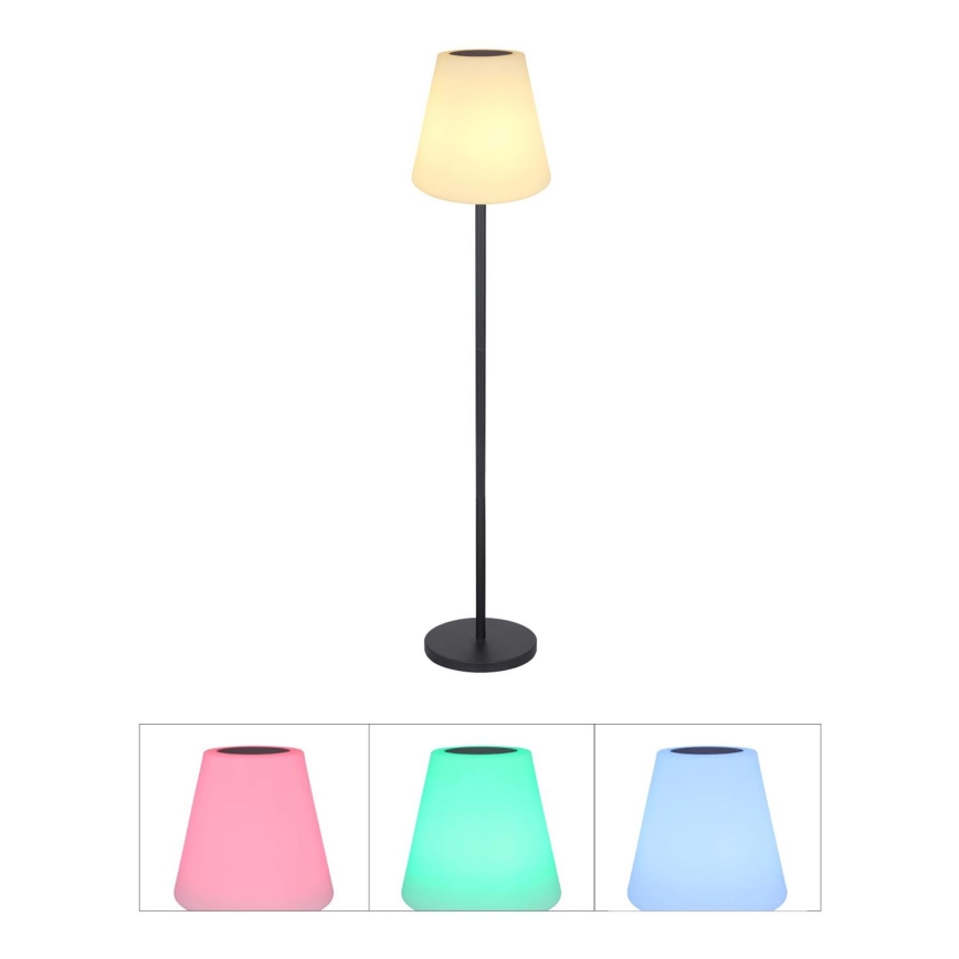 Globo - LED RGB Solarna talna svetilka na dotik LED/0,1W/3V IP44 + Daljinski upravljalnik