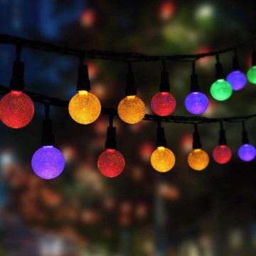 Globo - LED RGB Solarna veriga 20xLED/0,06W/3V 770 cm IP44