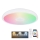 Globo - LED RGBW Zatemnitvena kopalniška svetilka z zvočnikom LED/18W/230V 3000-6500K IP44 + Daljinski upravljalnik