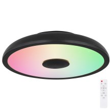 Globo - LED RGBW Zatemnitvena kopalniška svetilka z zvočnikom LED/18W/230V IP44 + Daljinski upravljalnik