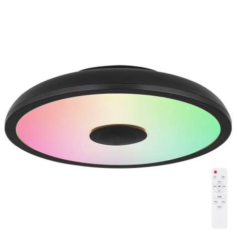 Globo - LED RGBW Zatemnitvena kopalniška svetilka z zvočnikom LED/18W/230V IP44 + Daljinski upravljalnik