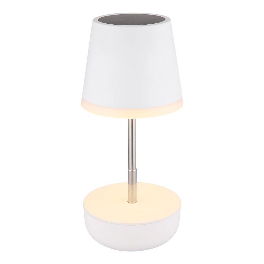 Globo - LED Solarna svetilka 10xLED/0,06W/3V IP44 bela