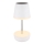 Globo - LED Solarna svetilka 10xLED/0,06W/3V IP44 bela