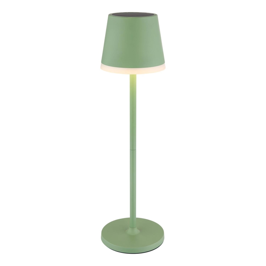 Globo - LED Solarna svetilka LED/0,06W/3V 3000K IP44 zelena