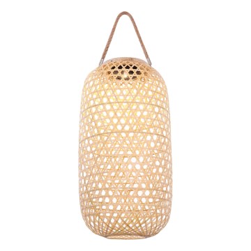 Globo - LED Solarna svetilka LED/0,06W/3V bambus IP44