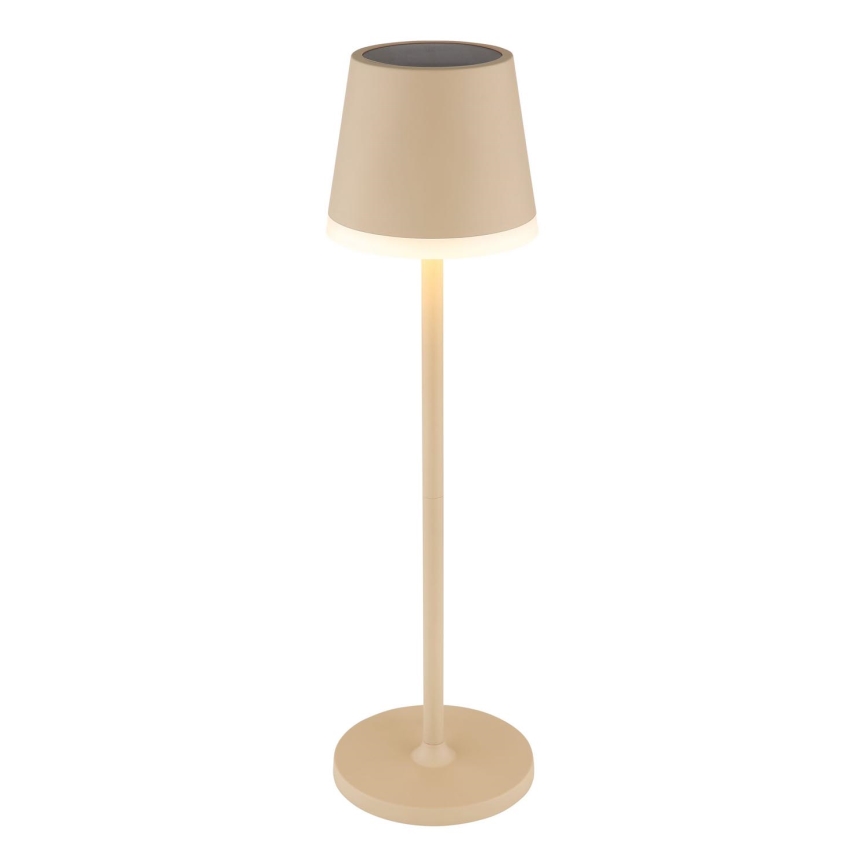 Globo - LED Solarna svetilka LED/0,6W/3V 3000K IP44 1200 mAh bež