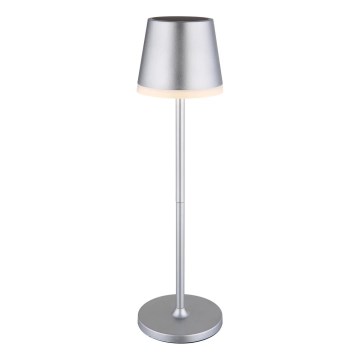 Globo - LED Solarna svetilka LED/0,6W/3V 3000K IP44 mat krom