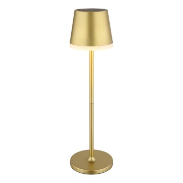 Globo - LED Solarna svetilka LED/0,6W/3V 3000K IP44 zlata