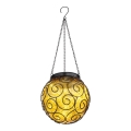 Globo - LED Solarna svetilka LED/0,9W/3,2V IP44 rumena