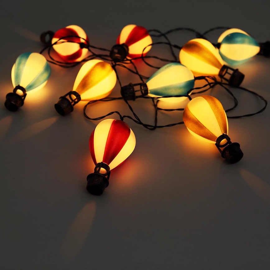 Globo - LED Solarna veriga 9xLED/0,06W/3V 390 cm IP44