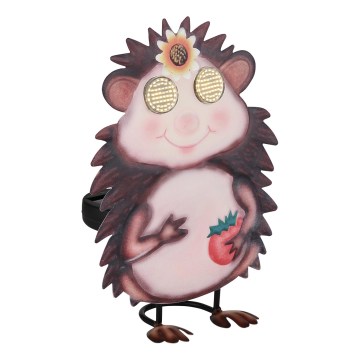 Globo - LED solarno svetilo 104xLED/3V IP44 300 mAh ježek