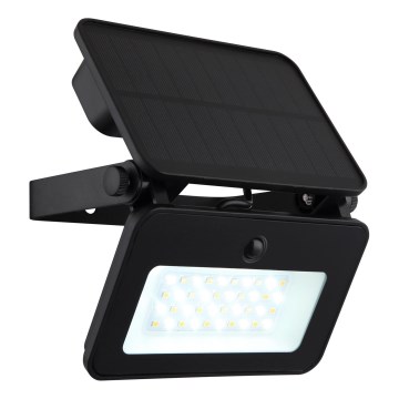 Globo - LED sončna svetilka s funkcijo zatemnitve in senzorjem LED/8W/5V 3000/4000/6500K IP65 2200 mAh