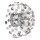 Globo - LED Stenska svetilka 6xG9/3,5W/230V sijajni krom