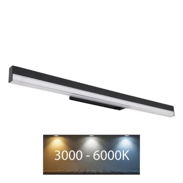 Globo - LED Stenska svetilka LED/12W/230V 3000/6000K 60 cm črna