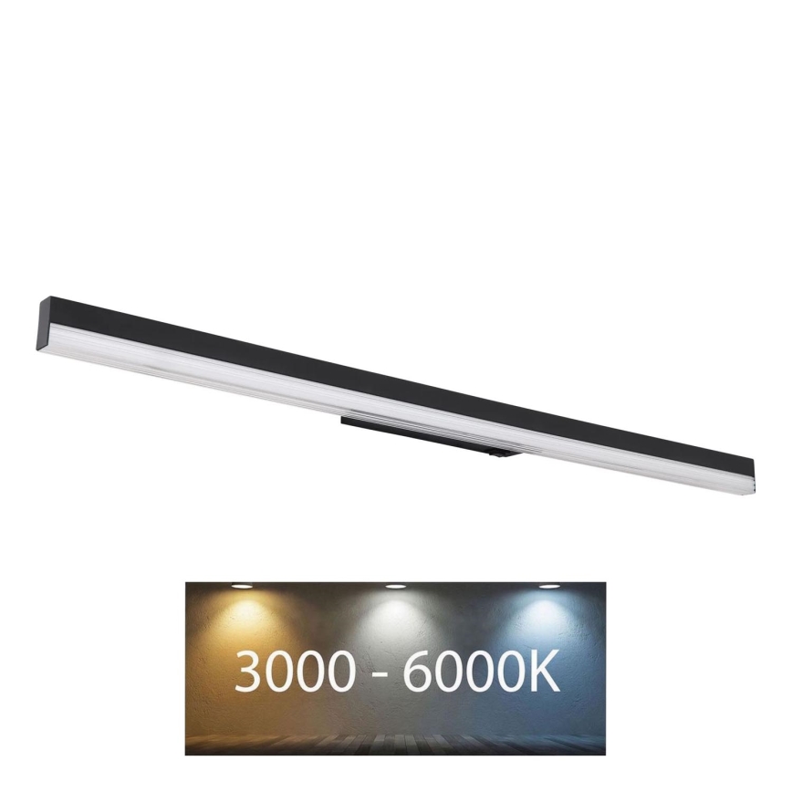 Globo - LED Stenska svetilka LED/18W/230V 3000/6000K 80 cm črna
